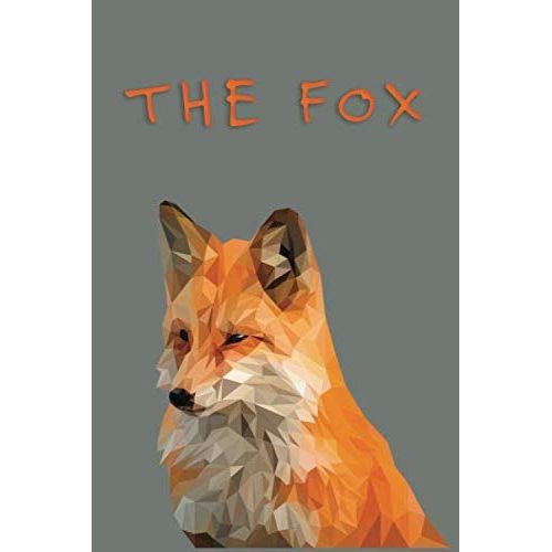 The Fox: Redhead Fox Blank Lines Pages Notebook Journal 6x9" 100 Pages | Animal Lovers Book For You