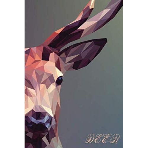 Deer: Amazing Deer Blank Lines Pages Notebook Journal 6x9" 100 Pages | Animal Lovers Book For You