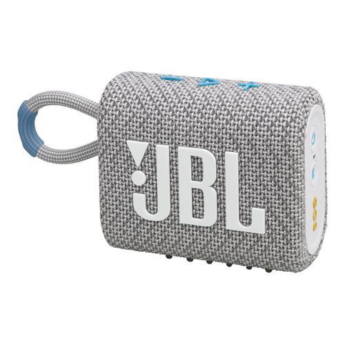 JBL Go 3 Eco - Enceinte sans fil Bluetooth - Blanc
