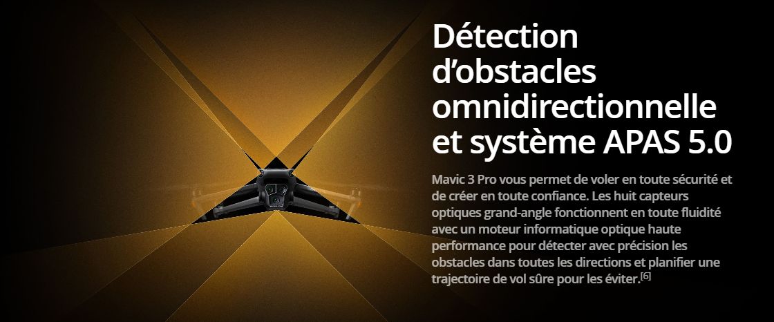 DJI Mavic 3 Pro Fly More Combo avec DJI RC image 8 | Rakuten