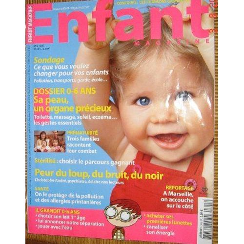 Enfant Magazine N° 345 : Peur Du Loup, Du Bruit, Du Noir
