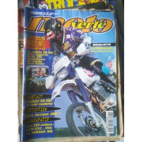 Moto Verte 260 De 1995 Bayle,Esquirol,Honda Xr400r,Kawasaki Kx250,Suzuki Dr650se,Ktm Exc250,Hva Wr250,Yamaha Wr250