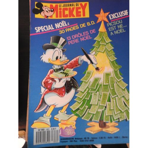 Journal De Mickey 1852 Special Noel / Impeccable