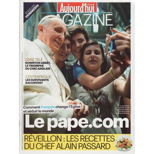 Aujourd'hui En France Magazine / 20-12-2013 N°4423 : Laurent Voulzy (1p) - Blanca Li (1p) - Downton Abbey (5p) - Lana Del Rey (1/4p) - Stromae (2p)