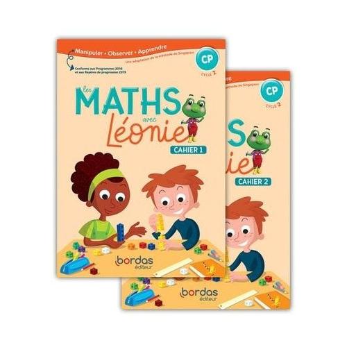 Les Maths Avec Léonie Cp Cycle 2 - 2 Volumes : Fichiers 1 & 2