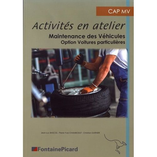 Activités En Atelier Maintenance Des Véhicules Cap Mv Option Voitures Particulières
