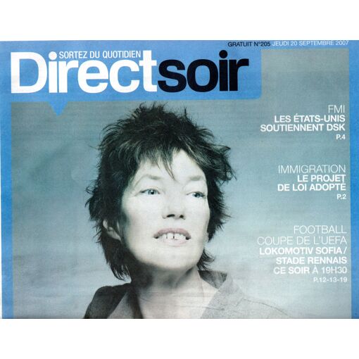 Direct Soir N 205 : Jane Birkin