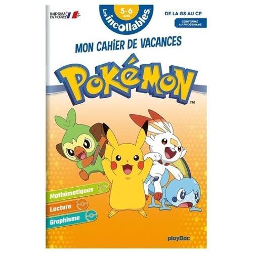 Mon Cahier De Vacances Pokémon - De La Grande Section Au Cp