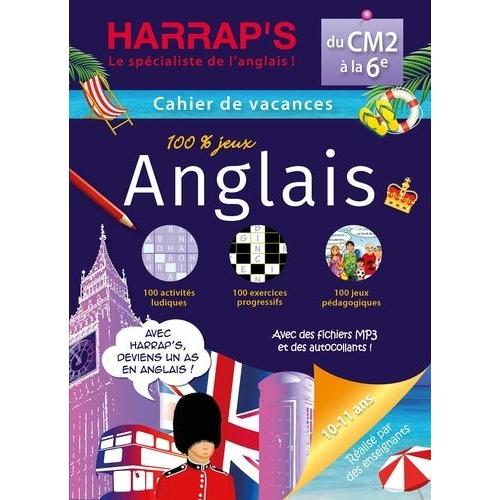 Harrap's Cahier De Vacances Du Cm2 À La 6e - 100% Jeux Anglais