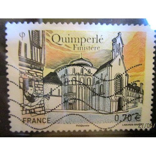 2016. F5071: Quimperlé, Abbaye Sainte-Croix.