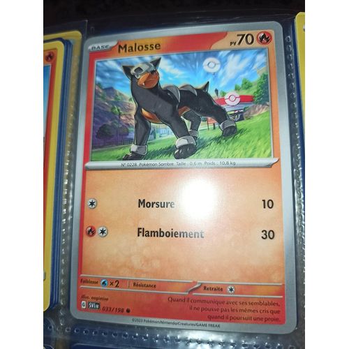 Commune - Pokemon - Écarlate Et Violet De Base - Malosse 33/198