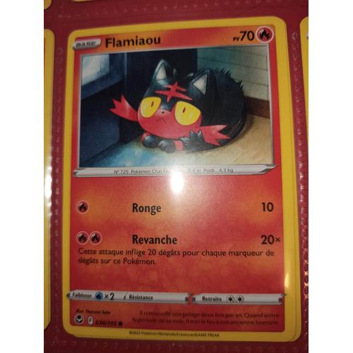 Commune - Pokemon - Tempête Argentée - Flamiaou 30/195