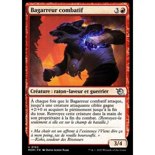 Bagarreur Combatif - Magic - L' Invasion Des Machines - U - 162