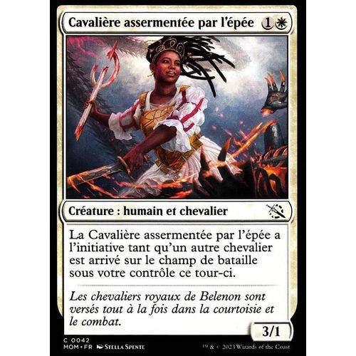 Cavalière Assermentée Par L'épée - Magic - L' Invasion Des Machines - C - 42