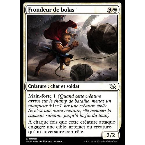 Frondeur De Bolas - Magic - L' Invasion Des Machines - C - 8