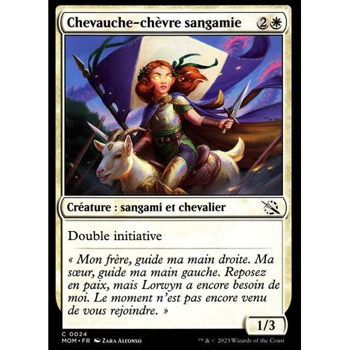 Chevauche- Chèvre Sangamie - Magic - L' Invasion Des Machines - C - 24