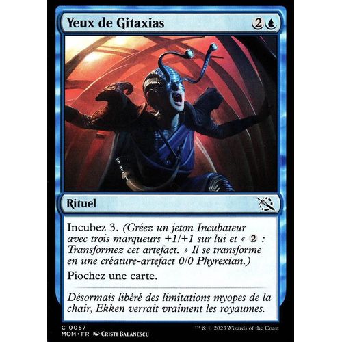 Yeux De Gitaxias - Magic - L' Invasion Des Machines - C - 57