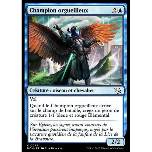 Champion Orgueilleux - Magic - L' Invasion Des Machines - C - 73