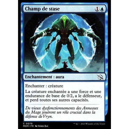 Champ De Stase - Magic - L' Invasion Des Machines - C - 79