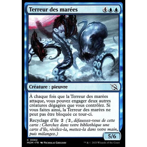 Terreur Des Marées - Magic - L' Invasion Des Machines - C - 82