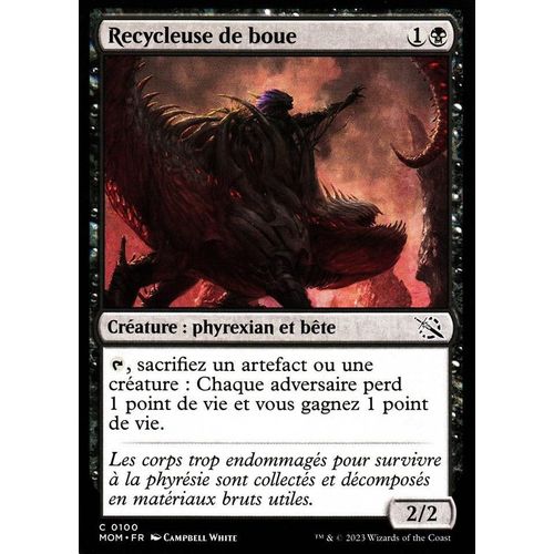 Recycleuse De Boue - Magic - L' Invasion Des Machines - C - 100