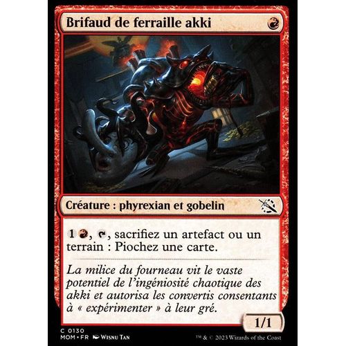 Brifaud De Ferraille Akki - Magic - L' Invasion Des Machines - C - 130