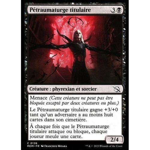 Pétraumaturge Titulaire - Magic - L' Invasion Des Machines - C - 126