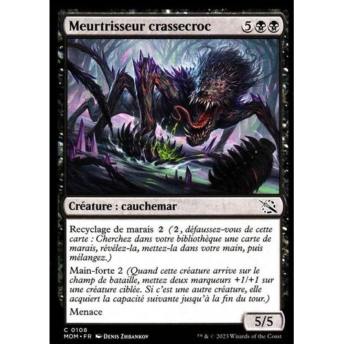 Meurtrisseur Crassecroc - Magic - L' Invasion Des Machines - C - 108