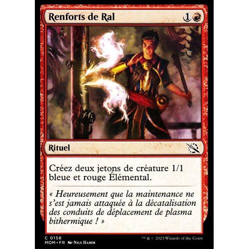 Renforts De Ral - Magic - L' Invasion Des Machines - C - 158