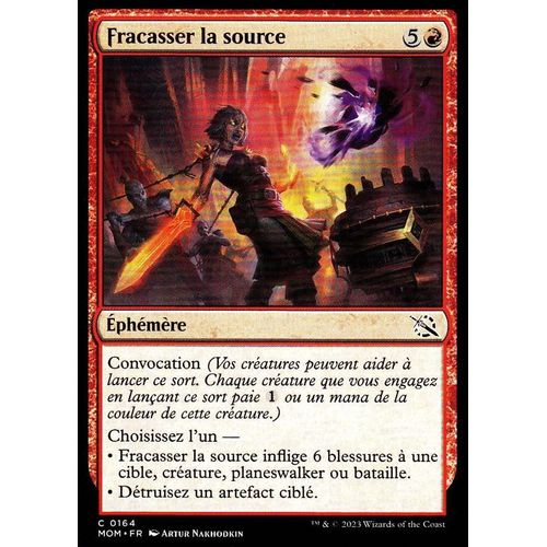 Fracasser La Source - Magic - L' Invasion Des Machines - C - 164