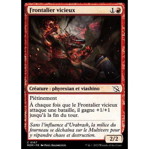 Frontalier Vicieux - Magic - L' Invasion Des Machines - C - 167