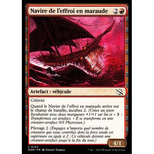 Navire De L'effroi En Maraude - Magic - L' Invasion Des Machines - C - 153