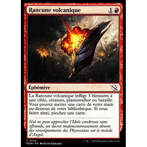 Rancune Volcanique - Magic - L' Invasion Des Machines - C - 170