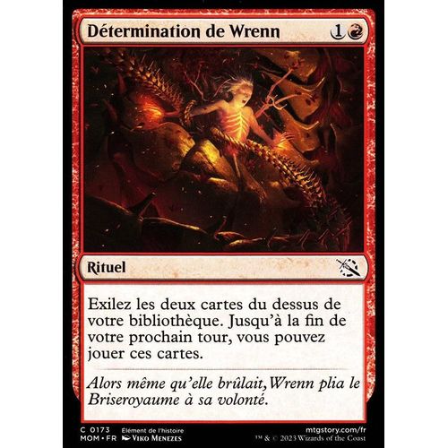 Détermination De Wrenn - Magic - L' Invasion Des Machines - C - 173