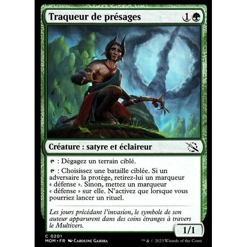 Traqueur De Présages - Magic - L' Invasion Des Machines - C - 201
