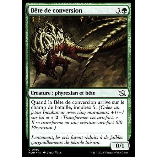 Bête De Conversion - Magic - L' Invasion Des Machines - C - 180
