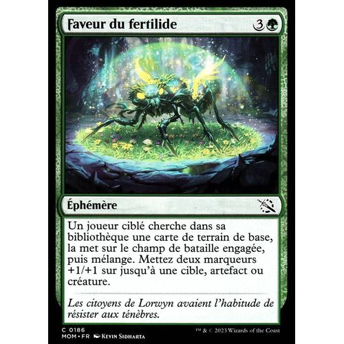 Faveur Du Fertilide - Magic - L' Invasion Des Machines - C - 186