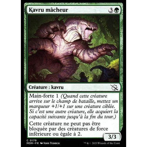 Kavru Mâcheur - Magic - L' Invasion Des Machines - C - 179