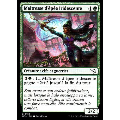 Maîtresse D'épée Iridescente - Magic - L' Invasion Des Machines - C - 195