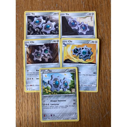 (2747) 3x Tic + 2x Clic (Pokemon)