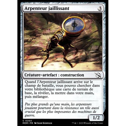 Arpenteur Jaillissant - Magic - L' Invasion Des Machines - C - 264