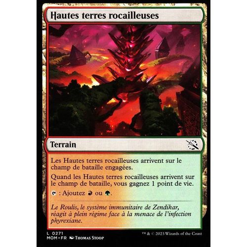 Hautes Terres Rocailleuses - Magic - L' Invasion Des Machines - C - 271
