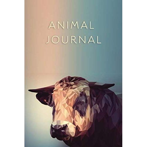 Animal Journal: Blank Lines Pages Notebook Journal 6x9" 100 Pages | Animal Lovers Book For You