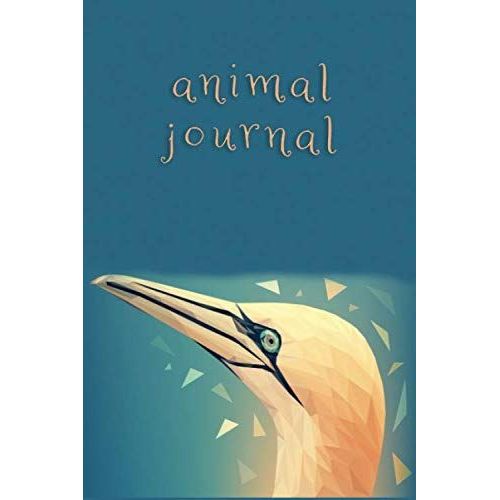 Animal Journal: Beautiful Blank Lines Pages Notebook Journal 6x9" 100 Pages | Animal Lovers Book For You