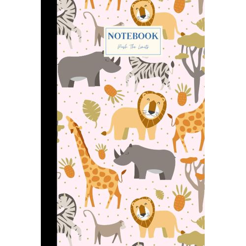 Savannah Notebook : Journal Shows Animals -I (Format 6 X 9 )120 Pages(French Edition) - 26, Février 2021