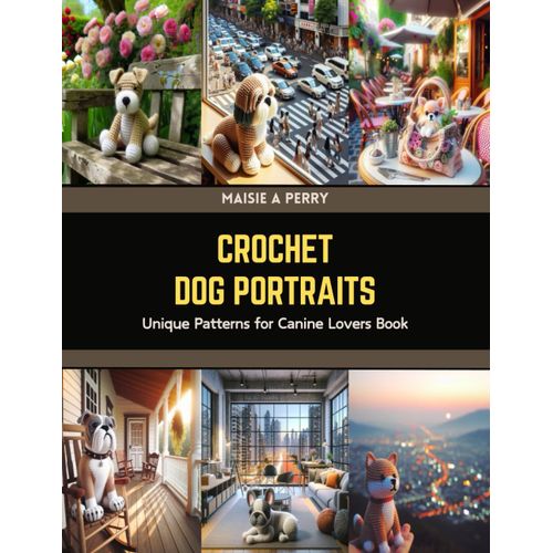 Crochet Dog Portraits: Unique Patterns For Canine Lovers Book