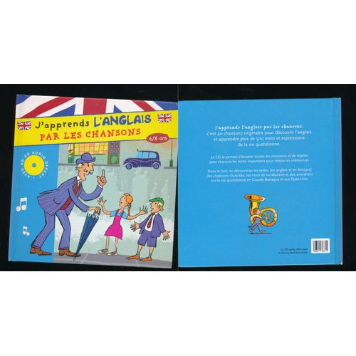 J'apprends L'anglais Par Les Chansons 6/8ans - Avec Son Cd - 2012