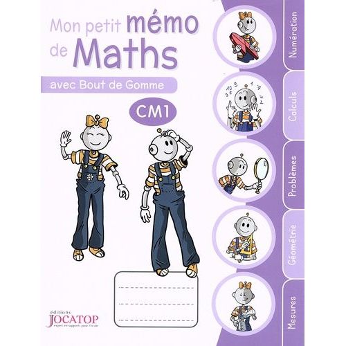 Mon Petit Mémo De Maths Avec Bout De Gomme Cm1