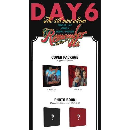 Day6 - 4th Mini Album: Remember Us - Youth Part [Compact Discs] With Booklet, Postcard, Photos, Stickers, Asia - Import
