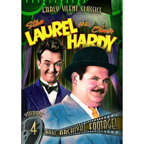 Early Silent Classics Of Stan Laurel And Oliver Hardy: Volume 4 [Digital Video Disc] Black & White